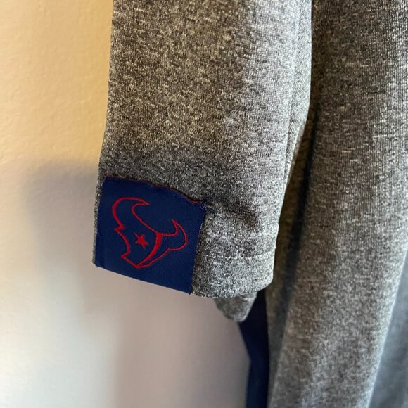 NFL Team Apparel Gray & Blue Houston Texans Short Sleeve Shirt - Picture 7 of 7